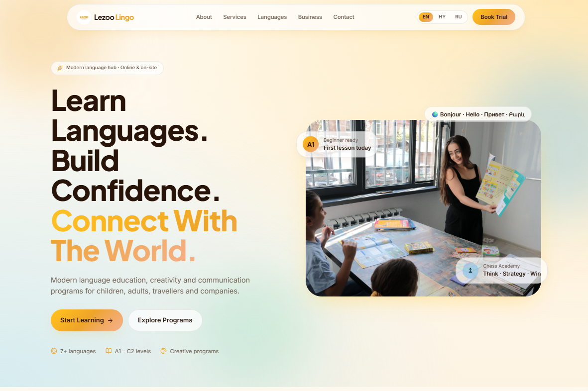Lezoo Lingo Hub